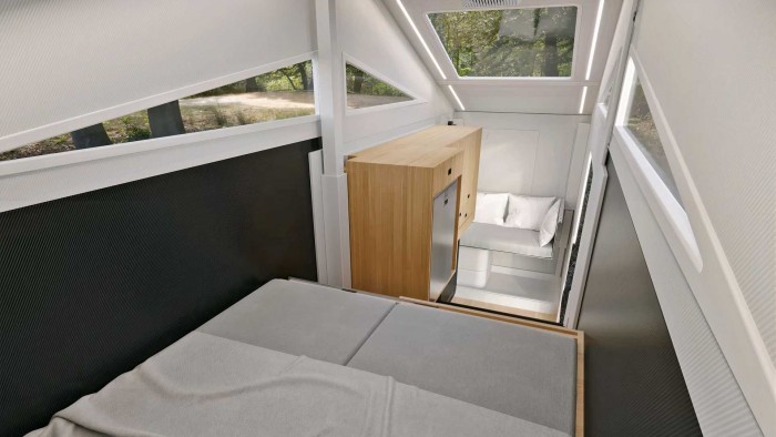 Messze csak ígéret a Tesla Cybertruck, de menő lakómodult már terveztek hozzá 6