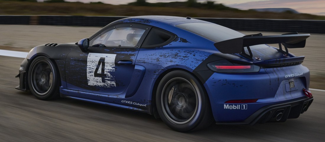 Kőkemény középmotoros versenyautó a Porschétól