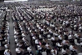 Új világcsúcs: 8573 zenész játszott egyszerre