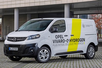 Szolgálatba állt az első hidrogénes Opel Vivaro