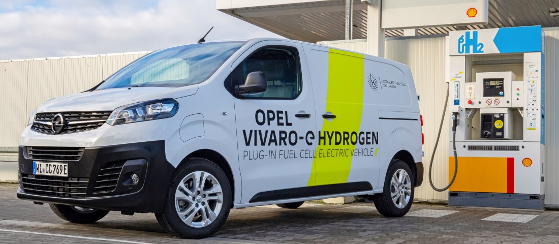 Szolgálatba állt az első hidrogénes Opel Vivaro