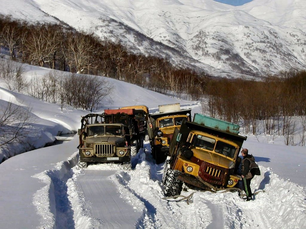Élet-halál harc közlekedni a kőkemény orosz télben 3