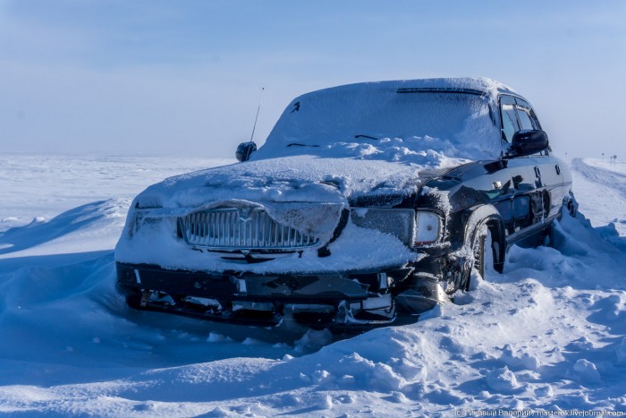 Élet-halál harc közlekedni a kőkemény orosz télben 9