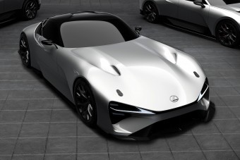 Villanyautóként támad fel a Lexus LFA