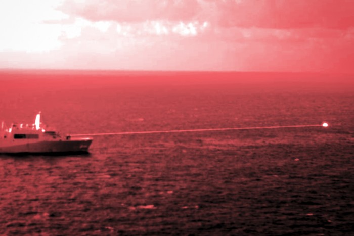 Ismét elsütötte félelmetes lézerfegyverét az amerikai hadsereg