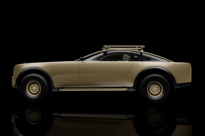 Bizarr luxusautóval gyászolja partnerét a Mercedes 8