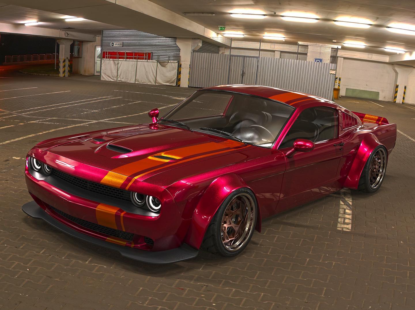 A legvadabb autós álmainkat mutatja meg egy digitális művész 3