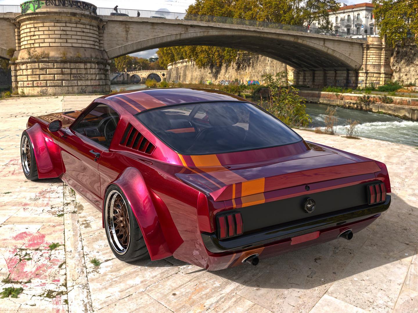 A legvadabb autós álmainkat mutatja meg egy digitális művész 4