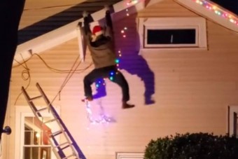 Erre a karácsonyi dekorációra simán kihívhatják a rendőrséget