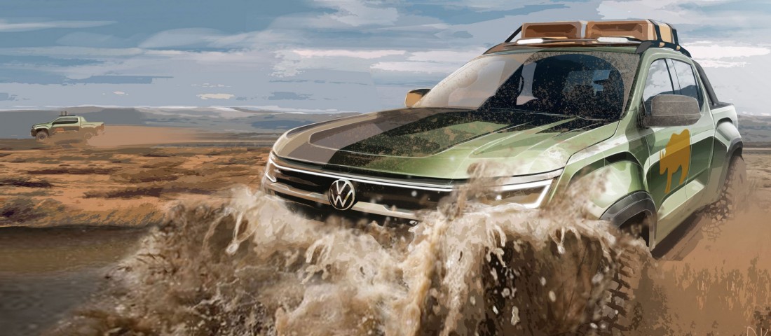 Jövőre érkezik a VW új pickupja 