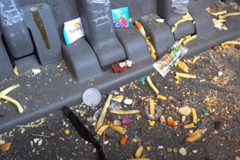 Így takarítanak ki egy autót, amit évekig szemetesnek használtak