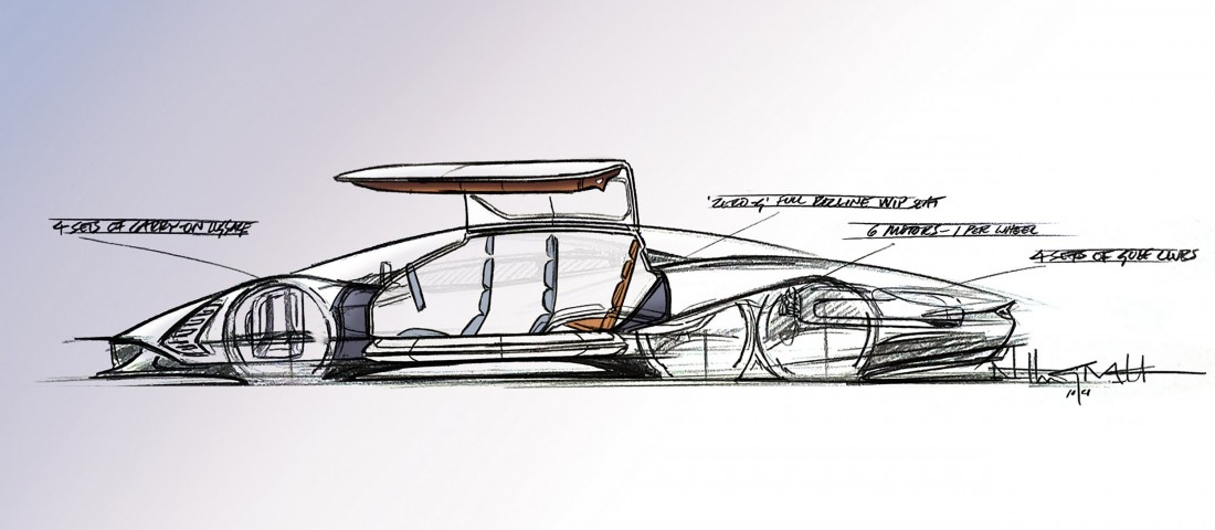 Hatkerekű hipersportkocsi készül