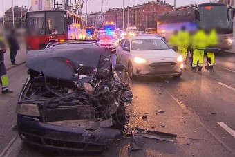 Nagy káoszt okozott a Hungária körúton, futva menekült a sofőr