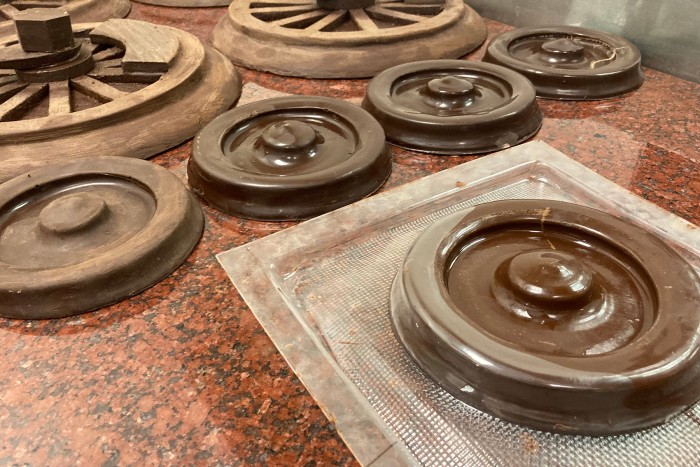 Teljes egészében csokiból készült ez a vonat 3