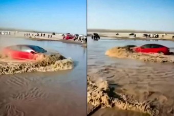 Mély vízben pancsol a Tesla, a villanyhajtást hidegen hagyják a hullámok