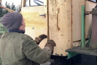 Vajon beindul az öt évig szabadban hagyott KRAZ?