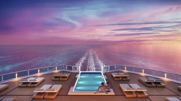 Gokartpálya és óriáscsúszda is lesz az épülő luxushajón 3