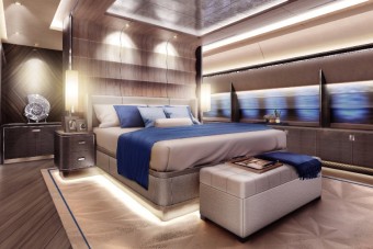 Ilyen lehet a legfelsőbb szintű luxus egy óriási magánrepülőn