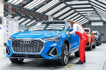 Rekordévet zárt a győri Audi