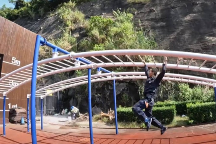 Ez a kínai speciális rendőr simán nyerné az Exatlont