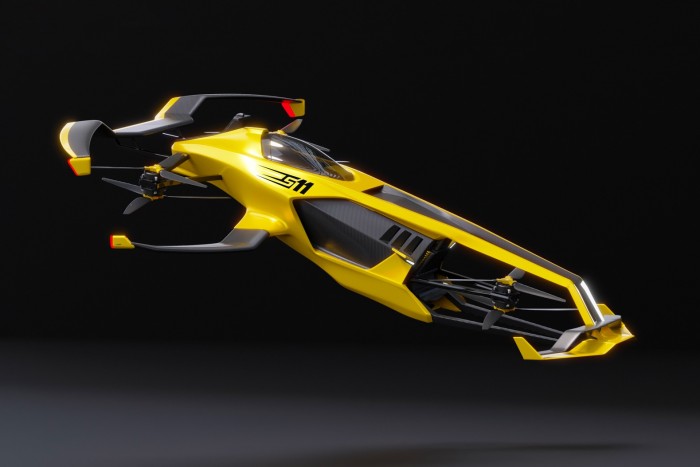 Kihívót kapott a repülő versenyautó