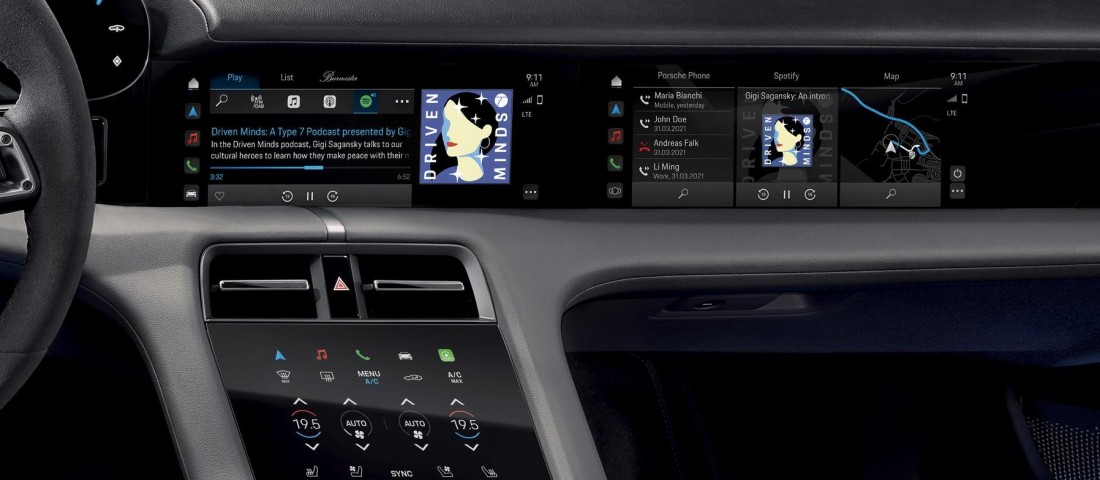 Okosabb lesz a Porschék szórakoztatórendszere