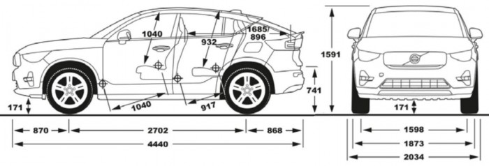 Nem pont ezt várnánk egy elektromos autótól – Volvo C40 Recharge 1