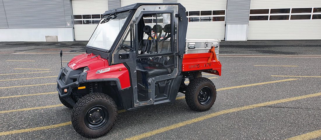 Mini tűzoltóautó dolgozik Győrben, megnéztük