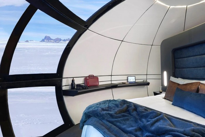 Luxussátor nyílt az Antarktiszon turistáknak 1