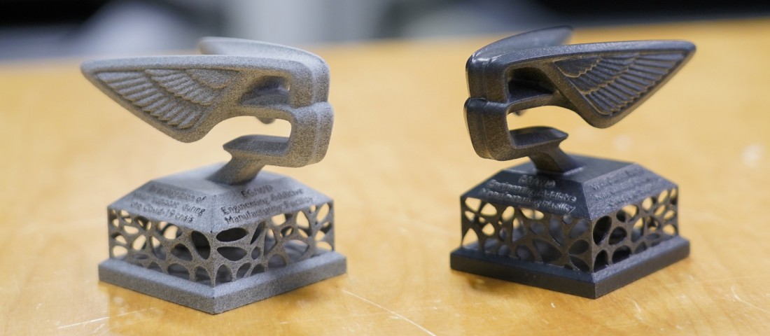 Helyben nyomtatott alkatrészek kerülnek a Bentley-kbe