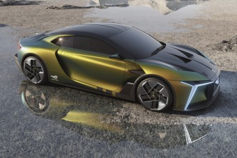 Elektromos luxus-szupersportautó Franciaországból