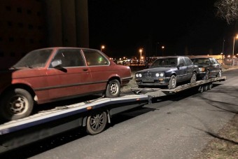 Túl nehéz volt a német prémiumszállítmány, lekapcsolták a magyar rendőrök