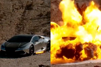 Szándékosan felrobbantottak egy Lamborghinit, darabjaiból NFT-művészet lesz 