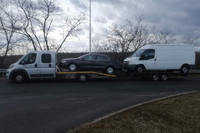 Tonnás súlytúllépéssel is buktak le az M0-son, repültek a csekkek 2