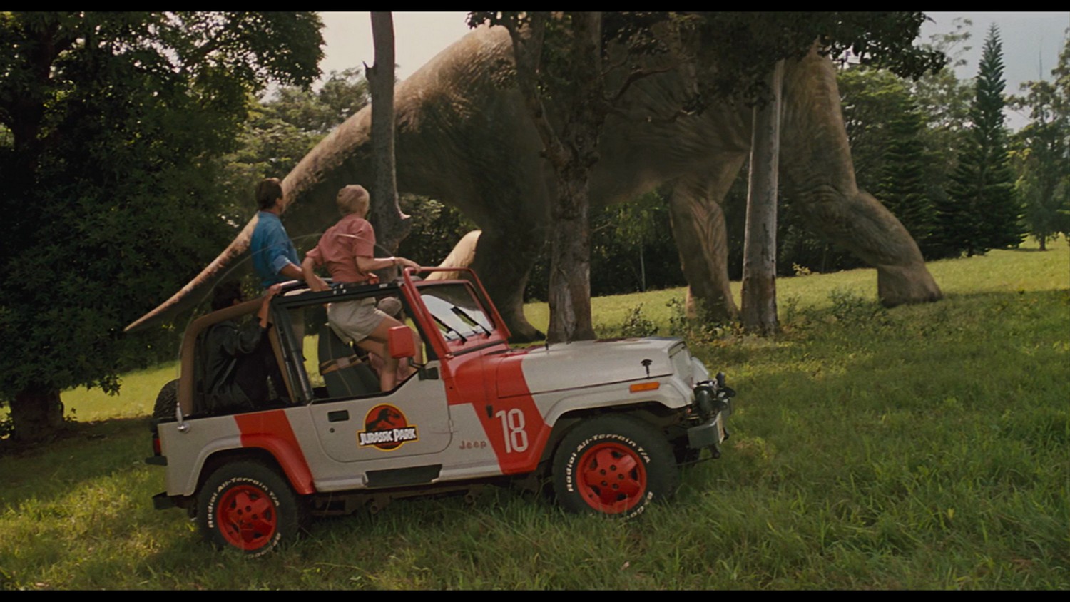 Dinókra vadásztunk a Jurassic Park Jeepjével! 49