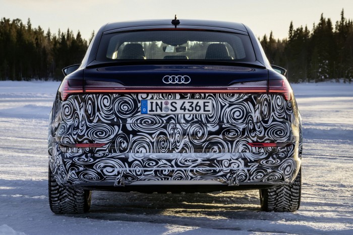 Új arcot kap az Audi legnagyobb villanyautója 7