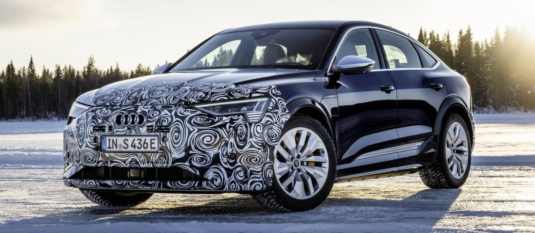 Új arcot kap az Audi legnagyobb villanyautója