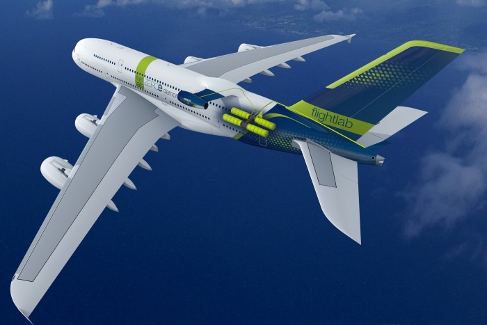 Hidrogénnel hajtja repülőjét az Airbus 1