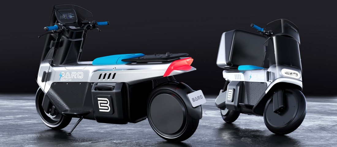 Futárrobogót tervezett a luxusautók sztárdizájnere