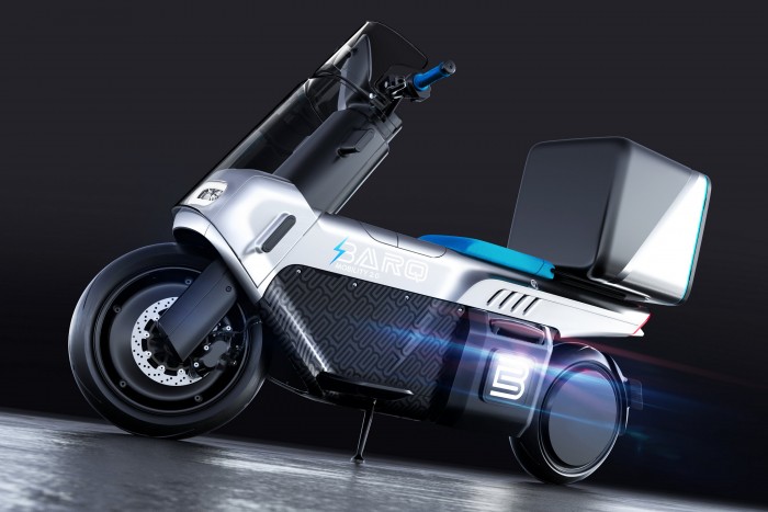 Futárrobogót tervezett a luxusautók sztárdizájnere 7