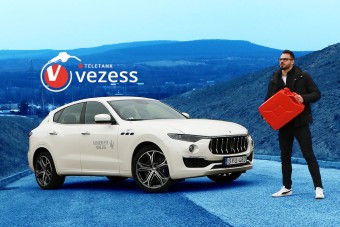 Sokat eszik egy Maserati? És, ha hibrid? - Maserati Levante a Teletankban!