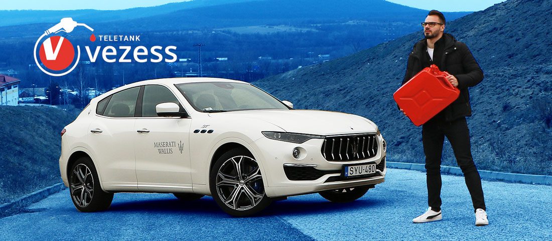 Sokat eszik egy Maserati? És, ha hibrid? – Maserati Levante a Teletankban!
