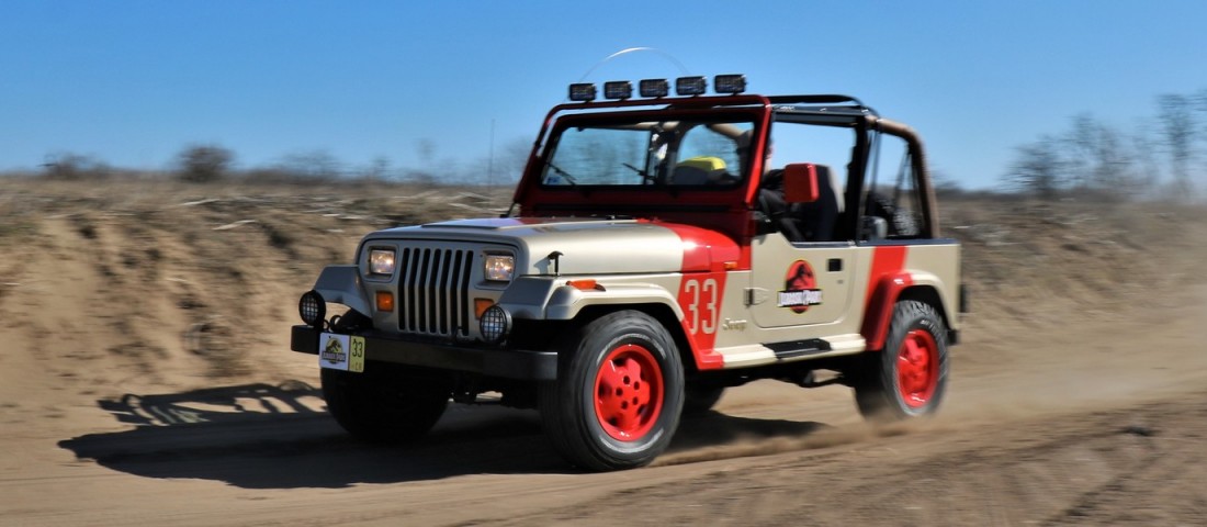 Dinókra vadásztunk a Jurassic Park Jeepjével!