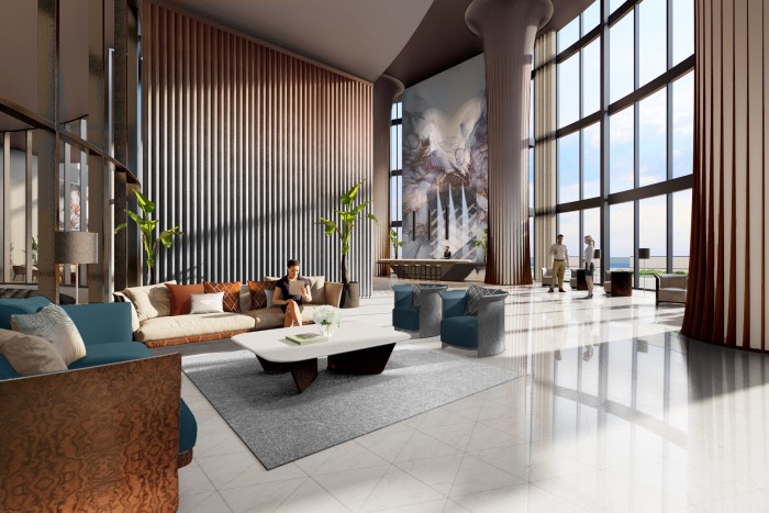 Leleplezték a luxusautós toronyház belsejét