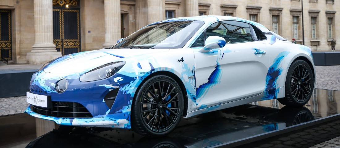 Mesterséges intelligencia pingálta ki ezt az autót