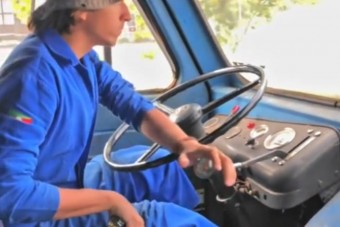 Nézd a kamionost, aki már rég bevette a letojom tablettát