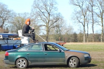 Erre az Audira joggal lehet mondani, hogy guruló budi