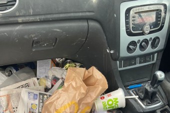 A rendőröket is sokkolta, amit ebben az autóban találtak