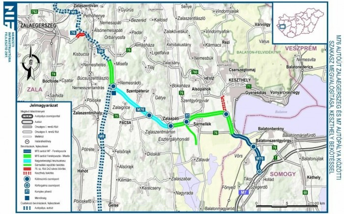 Újabb balatoni nagyváros kap gyorsforgalmi utat 1