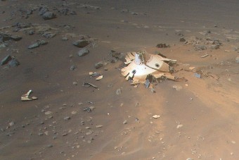 Így néz ki egy baleseti helyszín a Marson 
